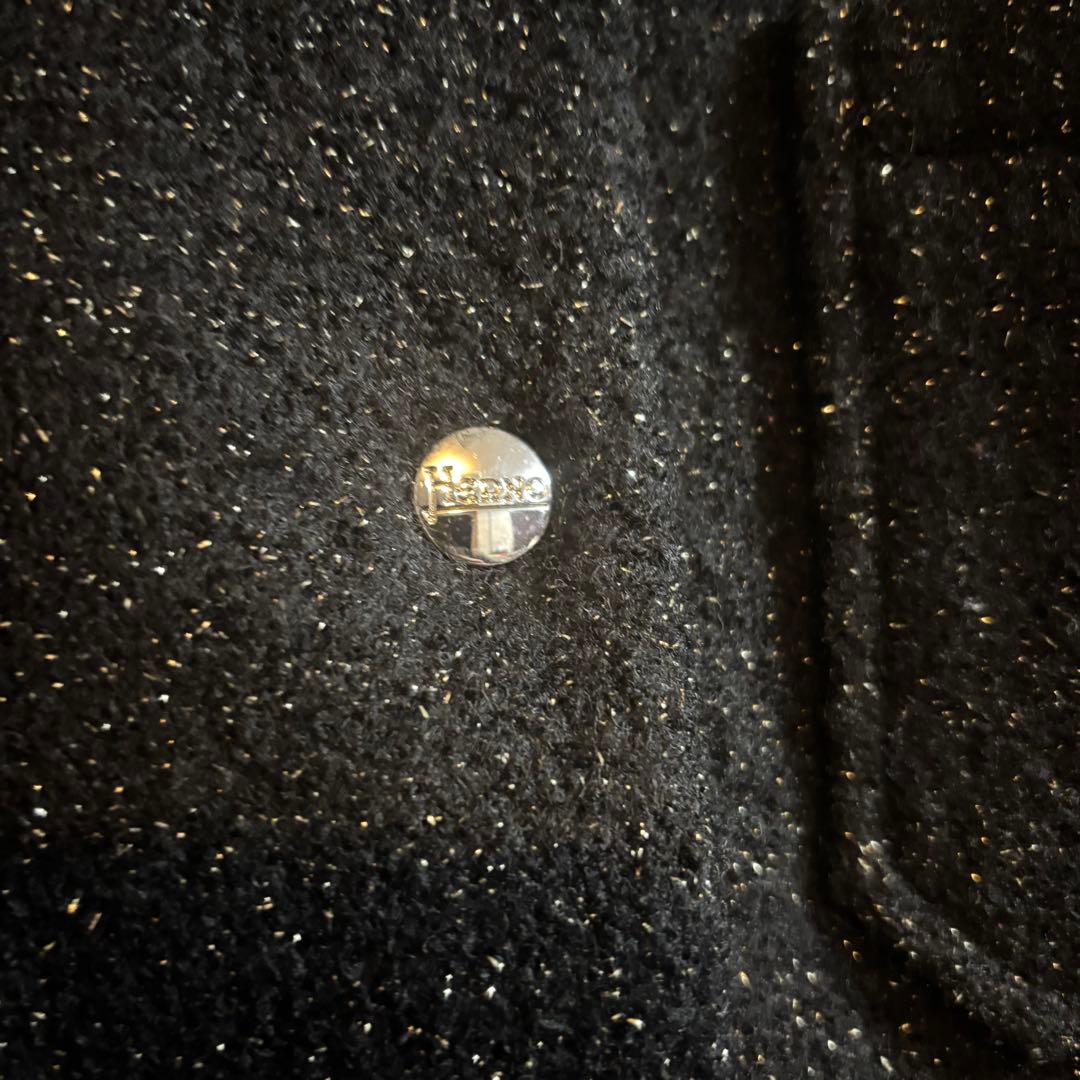 HERNO kids ウールコート 2024年購入 サイズ8 メタリックヤーン