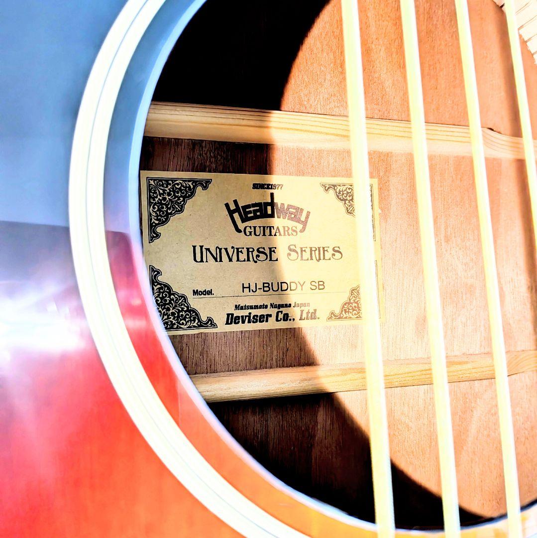 HEADWAY HJ-BUDDY ピックアップ内蔵 ヘッドウェイ J-45タイプ