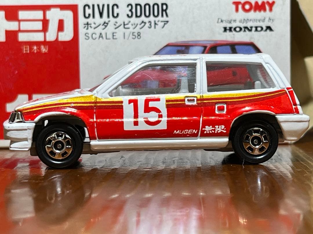 トミカ 赤箱17 ホンダ シビック 無限