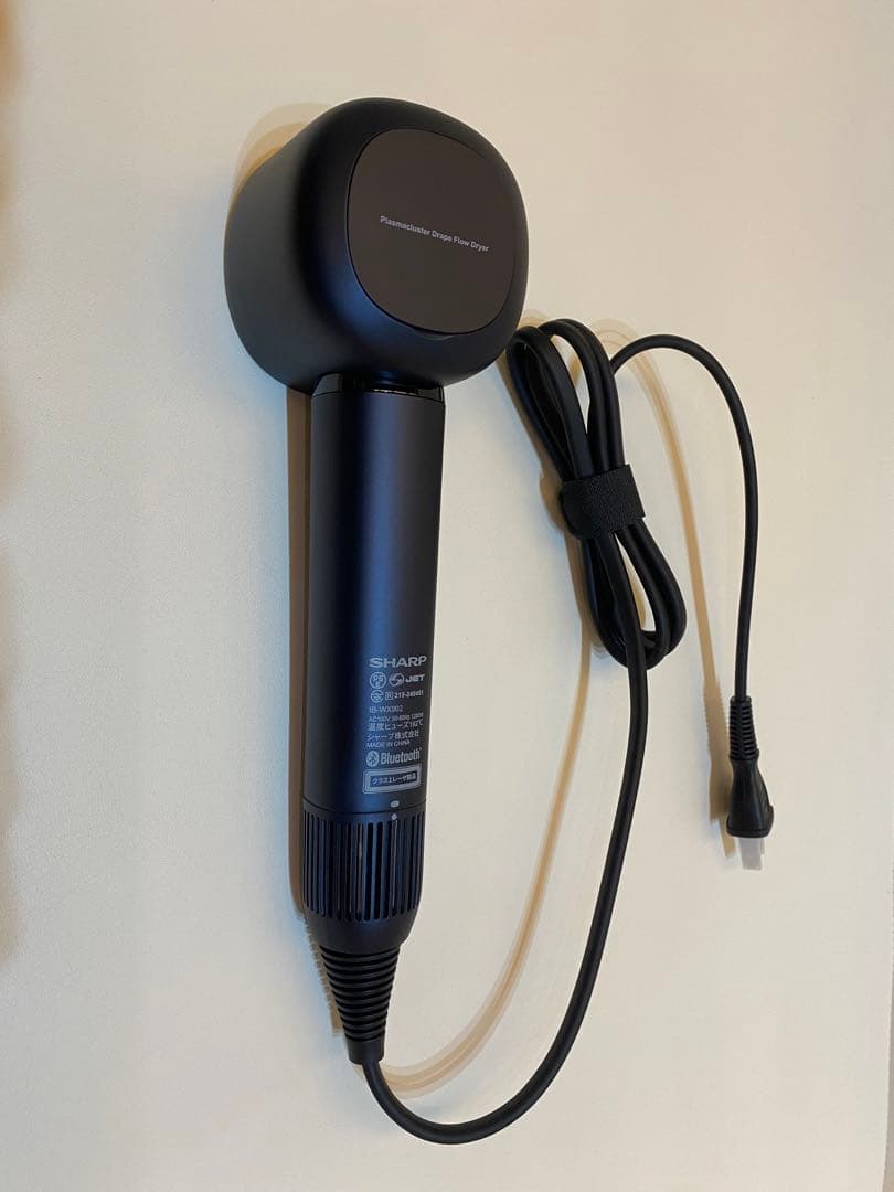 新品未使用品　SHARPドライヤー IB-WX902ブラック 箱あり