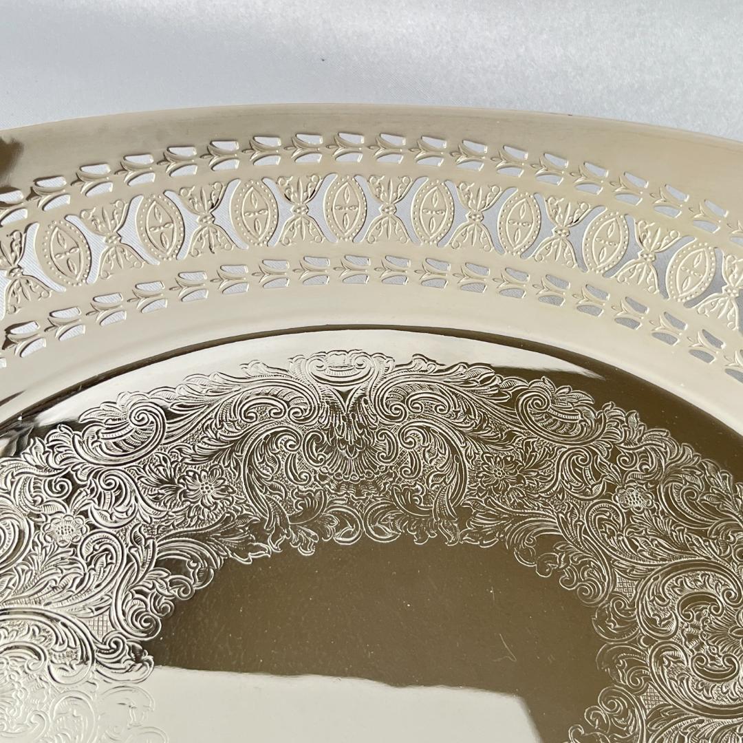 【Barker & Ellis】素晴らしいチェイシングのフルーツトレー