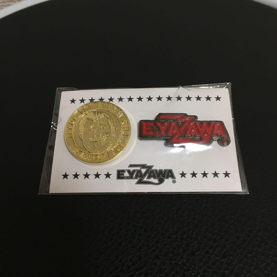 矢沢永吉チェアー缶&スペシャルビーチタオル・ピンバッジセット