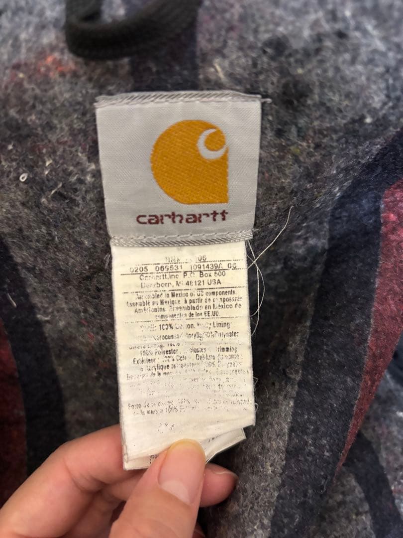 カーハートデトロイトジャケット BLKブラック