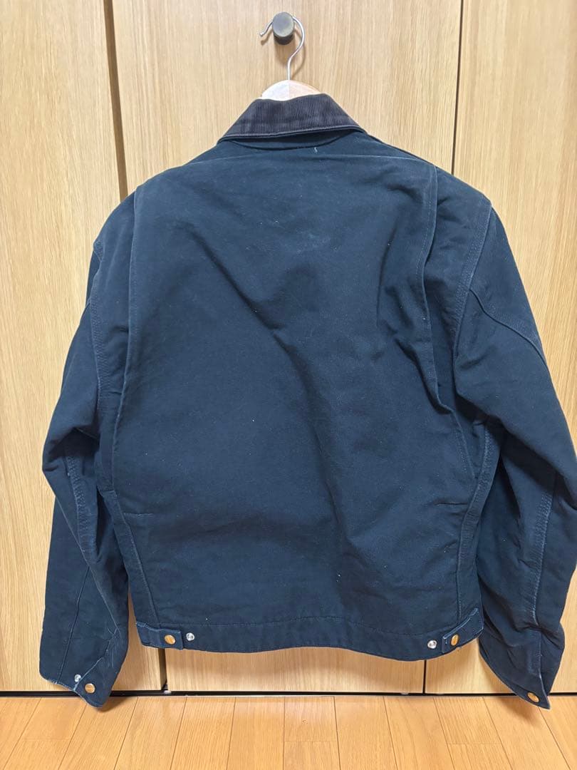 カーハートデトロイトジャケット BLKブラック