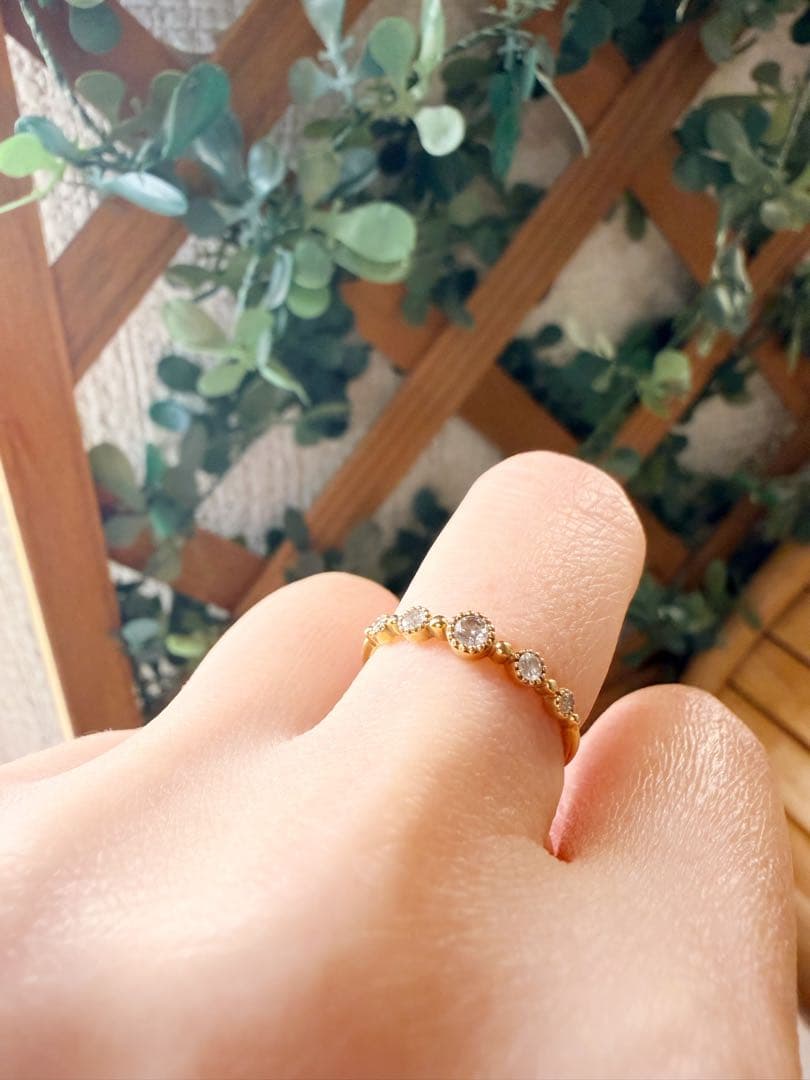 ヴァンドーム青山 k18 ダイヤモンドリング