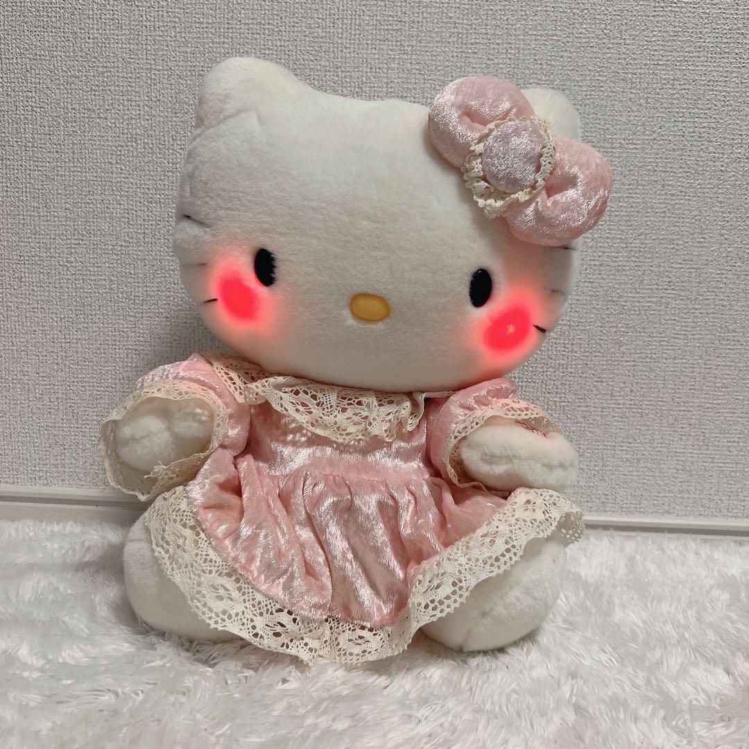 激レア ハローキティ メロディ ぬいぐるみ レトロ 希少 1990年代
