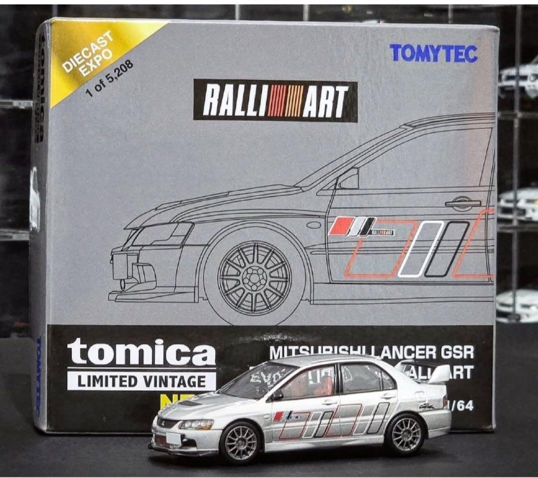 TOMYTEC ラリーアート 三菱ランサーGSR 1/64