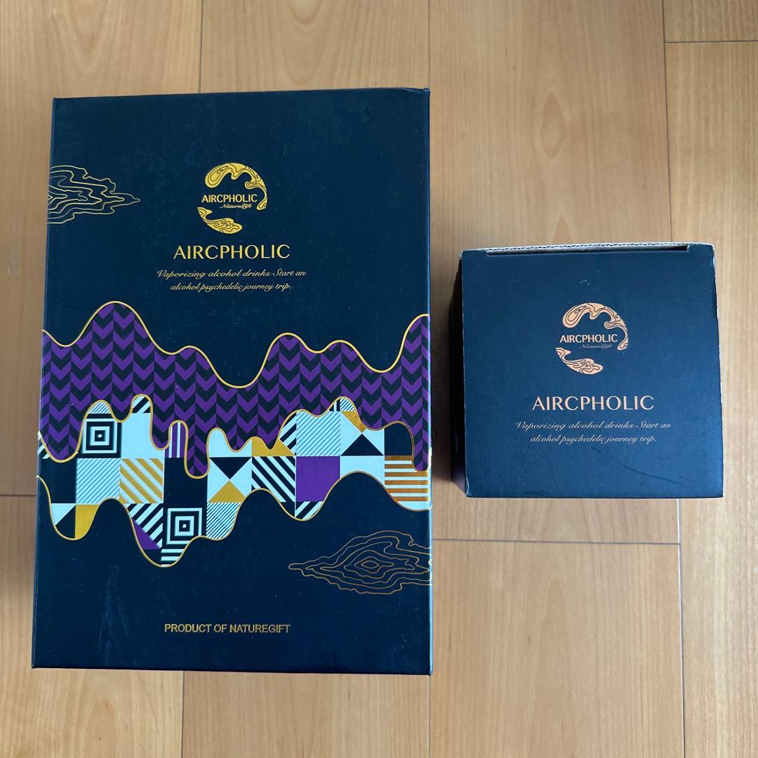 AIRCPHOLIC（エアクフォリック）気化酒器 ギフトボックス入り 新品