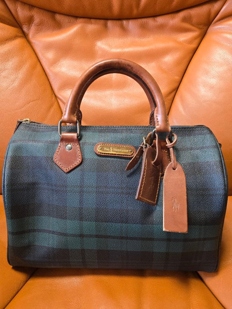 POLO　RALPH LAUREN　ポロ　ラルフローレン　ミニボストンバッグ