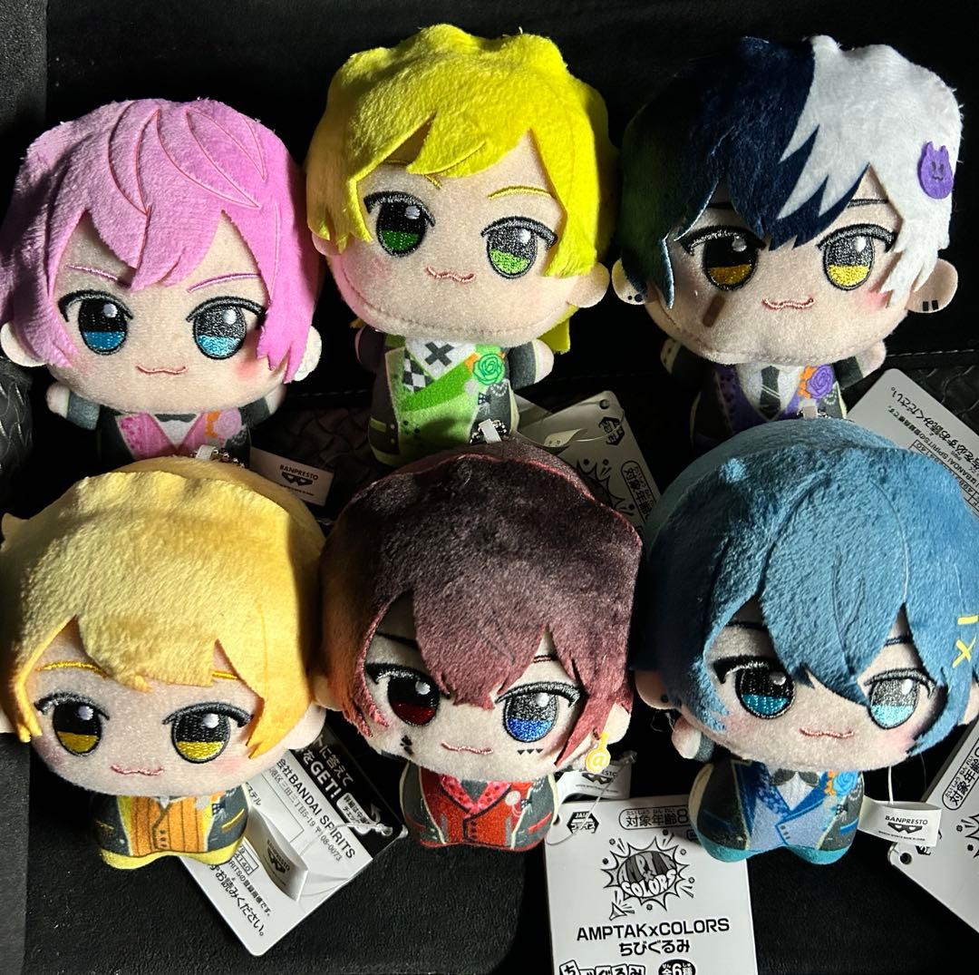 AMPTAKxCOLORS ちびぐるみ　6種セット