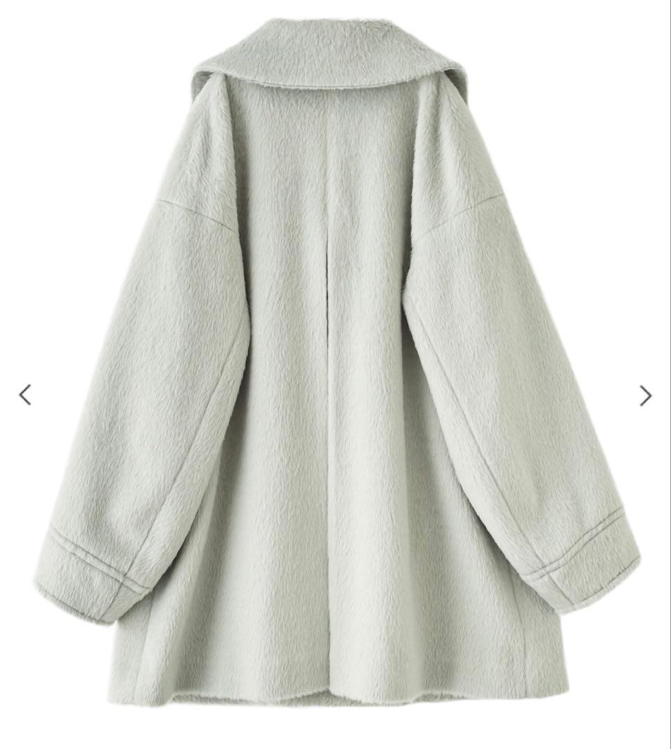 【新品未使用】25AW LILLIAN CARAT シャギーミドルコート完売品