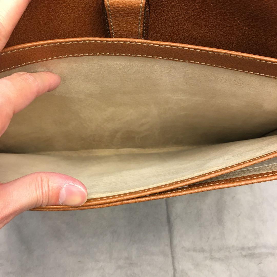 GUCCI グッチ 015 1434 レザー ビジネスバッグ メンズ