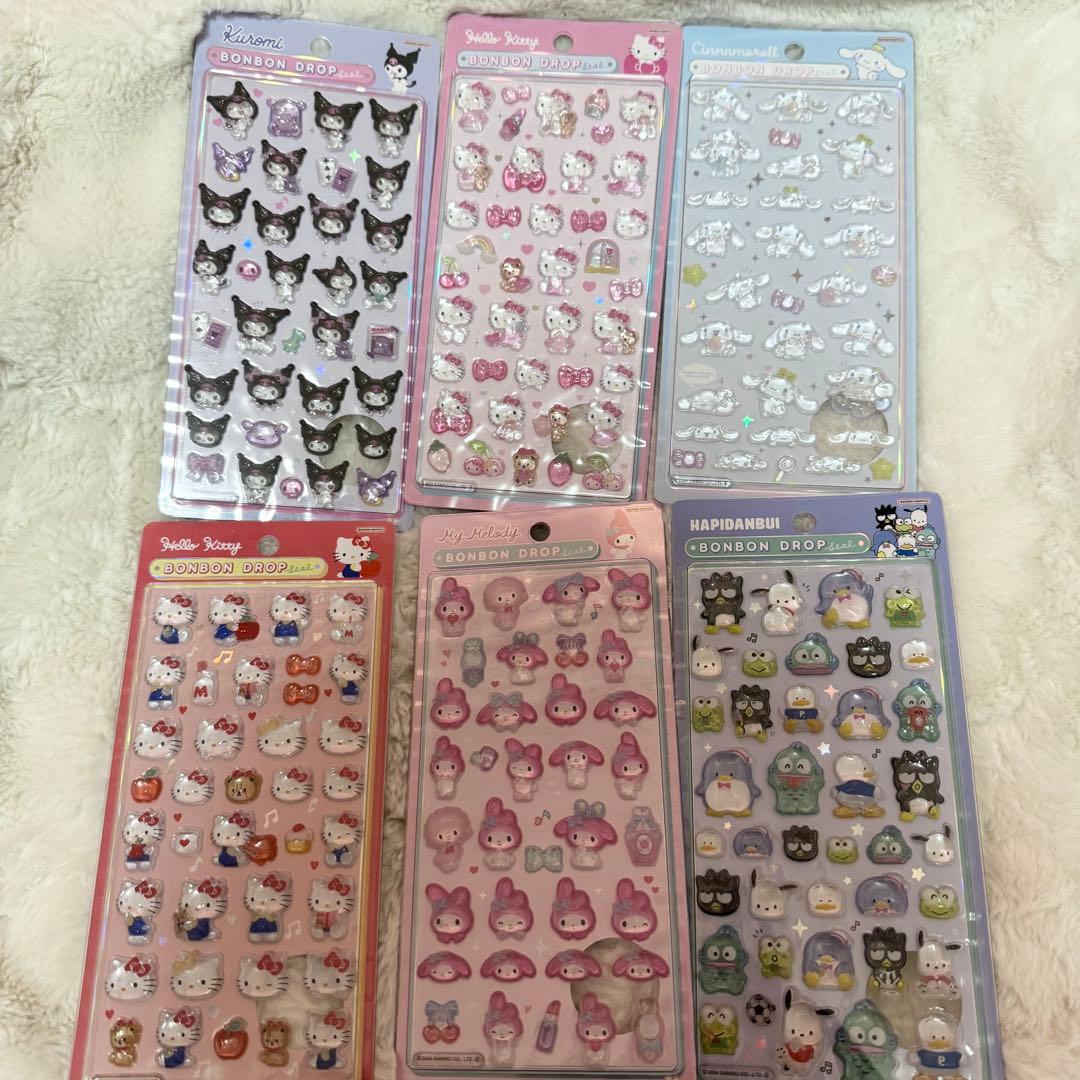 日本国内正規品 ボンボンドロップシール サンリオ