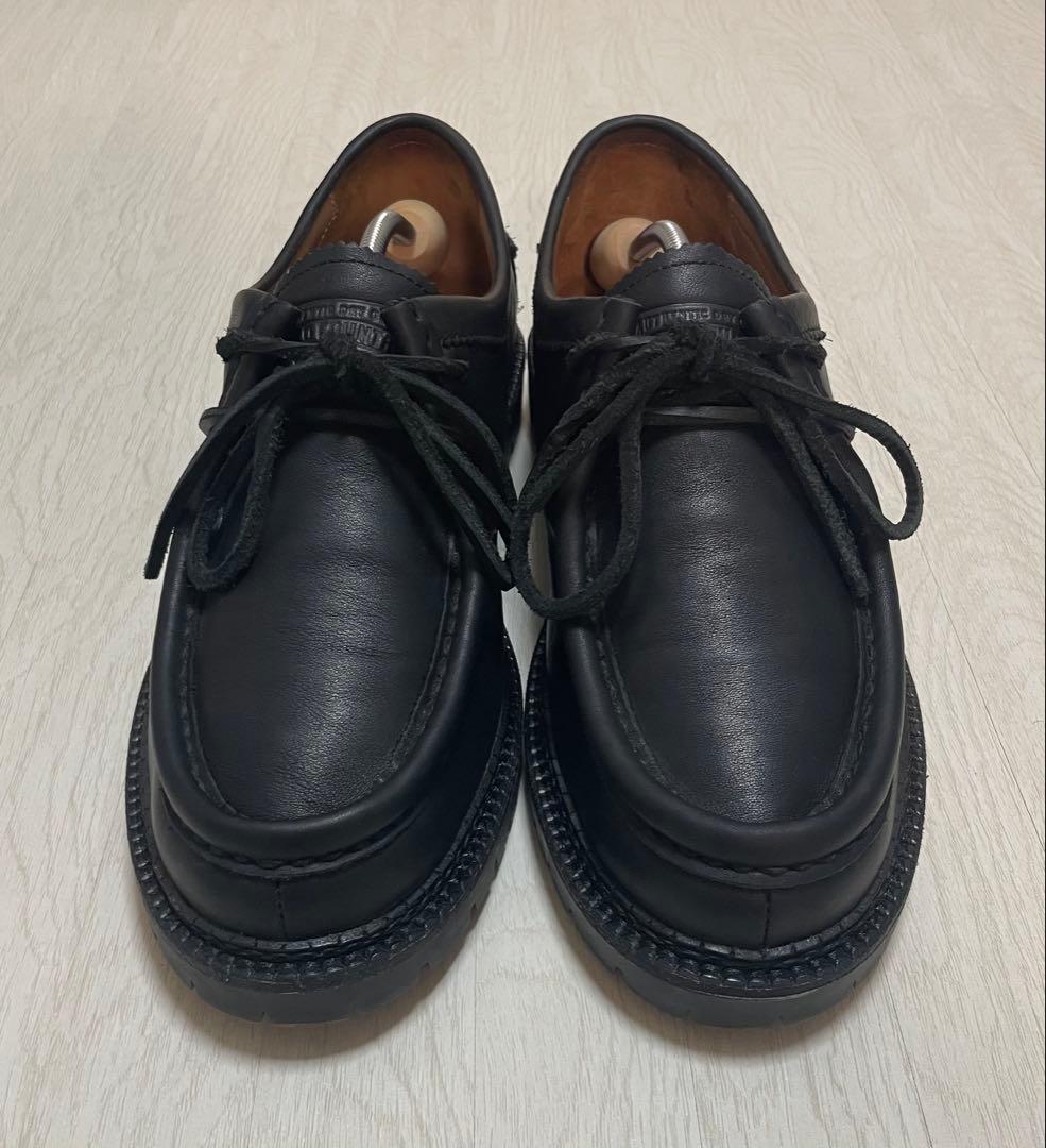 ポロラルフローレン レザー モックトゥ 革靴 ブーツ