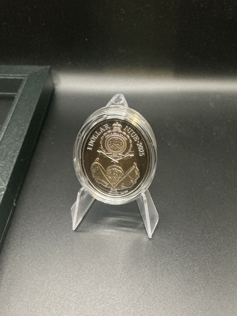 2025ニウエ ファベルジェの卵（月桂樹）プルーフ銀貨　999枚限定
