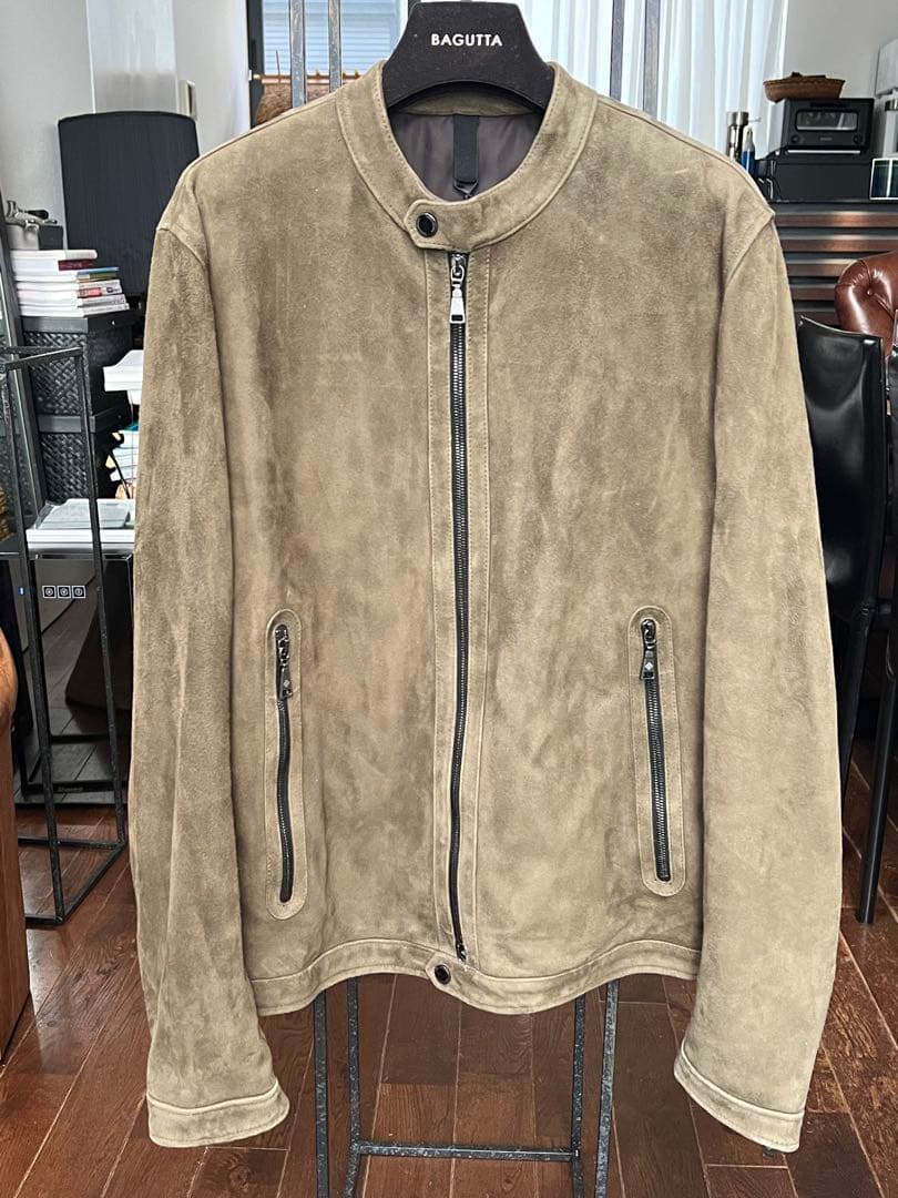 タリアトーレ　スエード シングルライダースジャケット　新品未使用