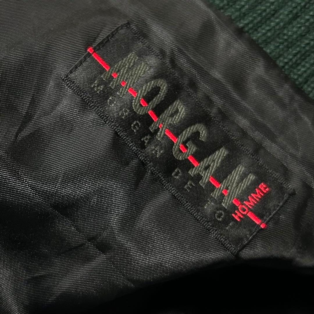 00s Morgan シープスキン レザー シングルライダース ダブルジップ