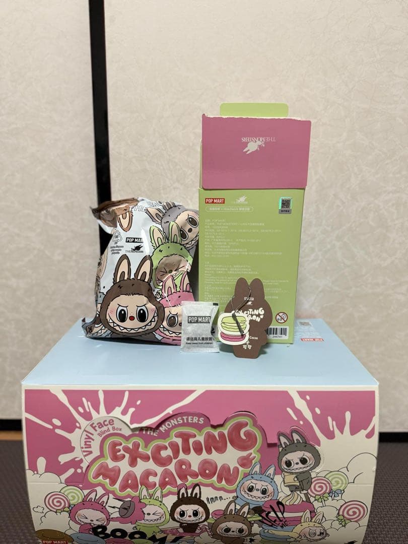 THE MONSTERS Labubuマカロン ぬいぐるみ シークレット