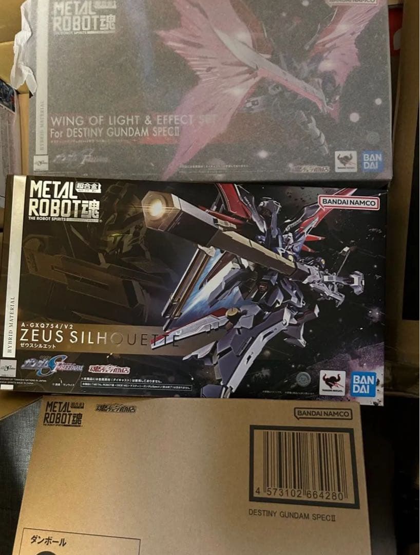 l robot魂 デスティニーガンダムSPEC 光の翼 ゼウスシルエット