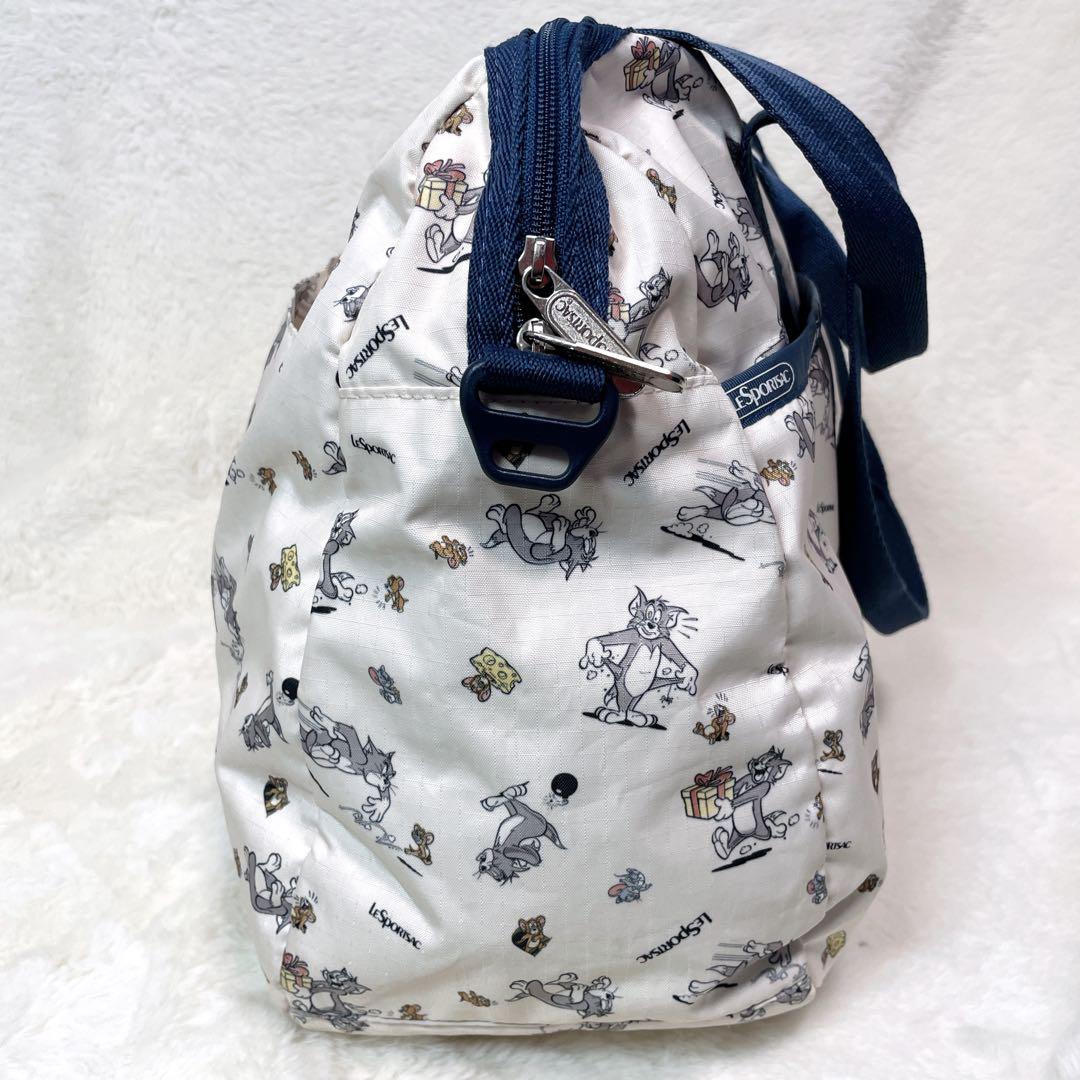 【超希少】LeSportsac トムとジェリー コラボ ボストンバッグ 大容量