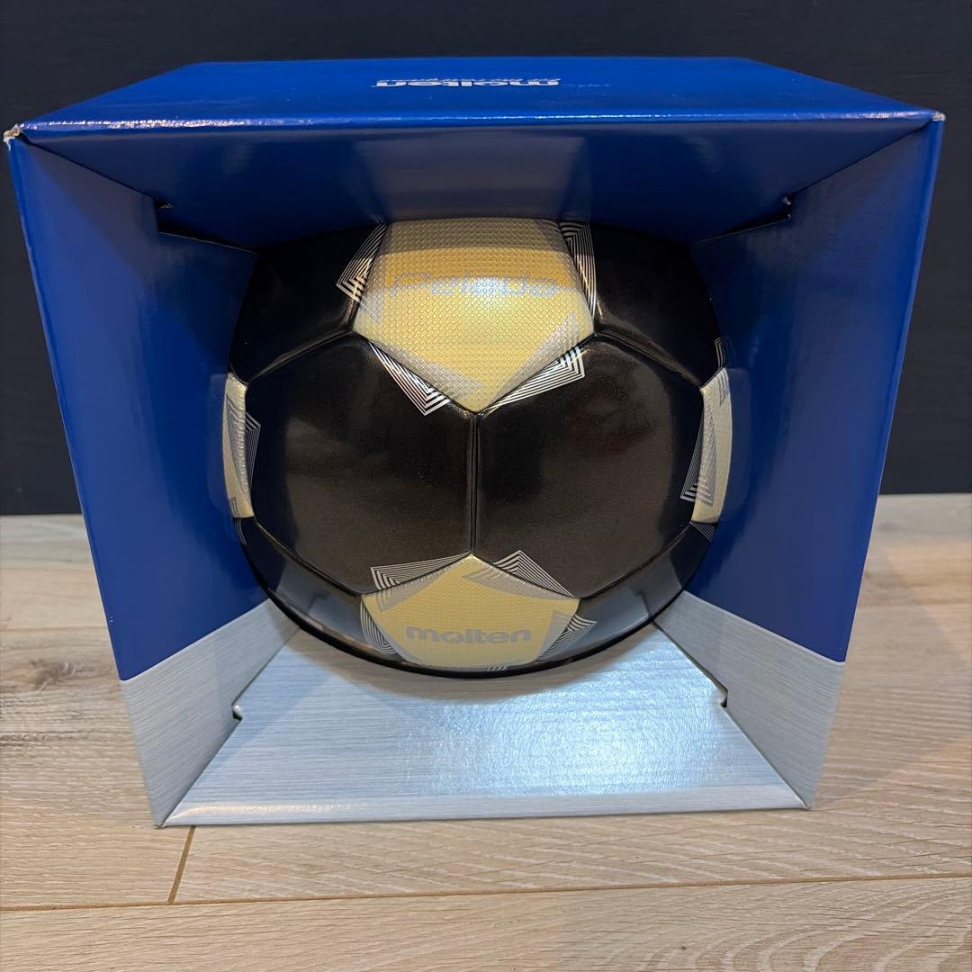 【新品】モルテン 限定ペレーダ4900 4号 ゴールドエディション ブラック