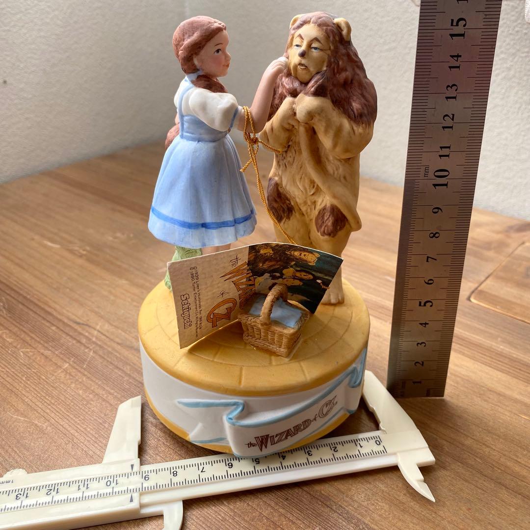 レア　オズの魔法使い セキグチ　オルゴール　タグ付　ドロシー　ライオン