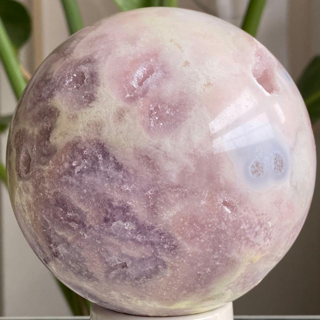 ★★★最終特価【ピンクアメジスト BIG スフィア 約1.4kg 10.5cm