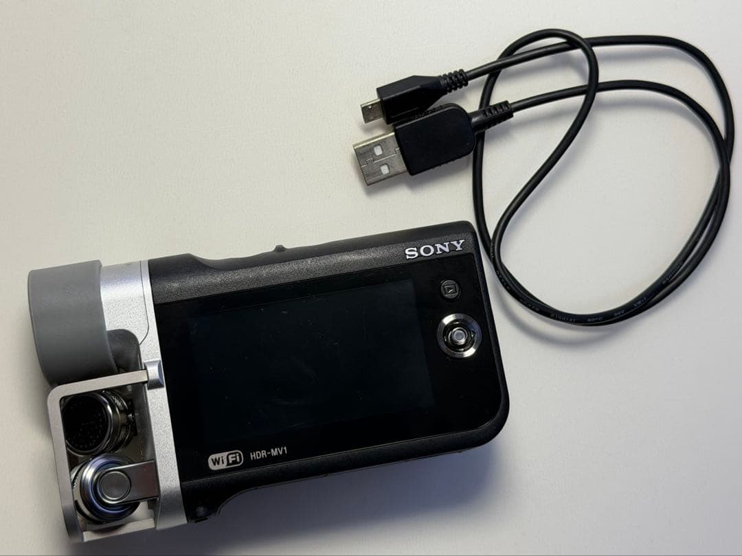 美品 SONY ミュージックビデオレコーダー HDR-MV1 ASMR撮影にも