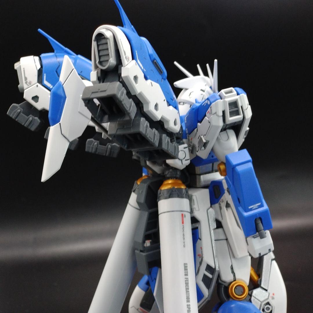 RG hi-νガンダム ハイニューガンダム ハイメガ 【全塗装完成品】