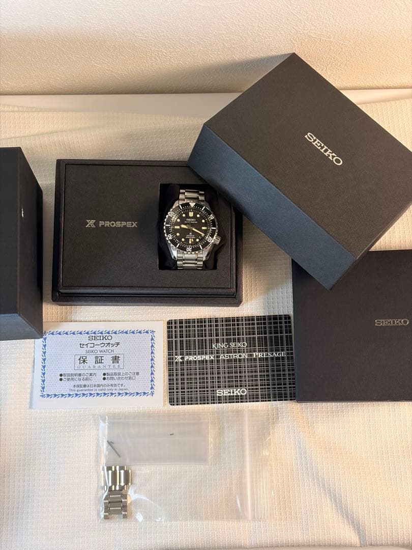 t*a様 美品！プロスペックス　マリーンマスター　SEIKO　sbdx　ダイバー