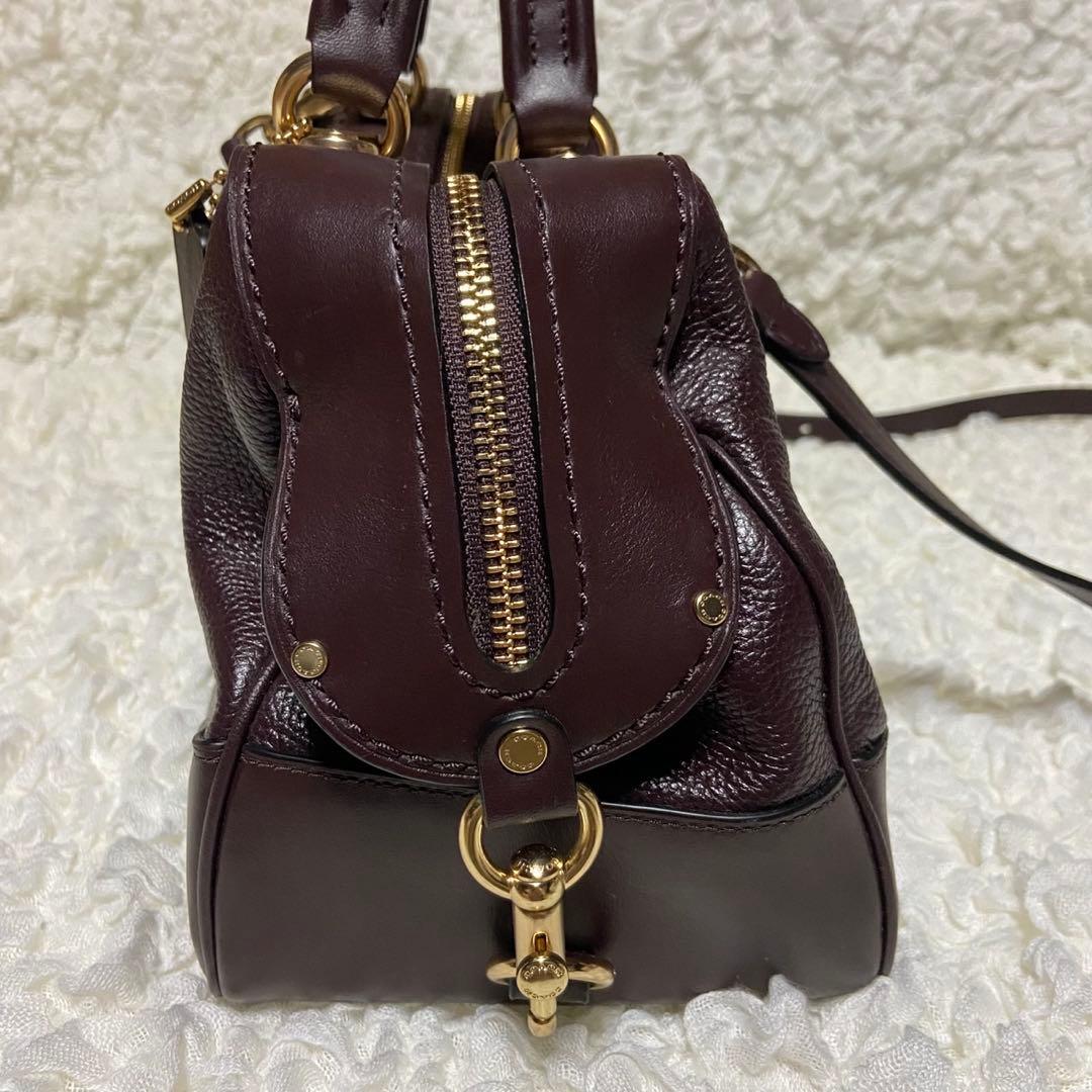 COACH レーン サッチェル 2way ハンドバッグ