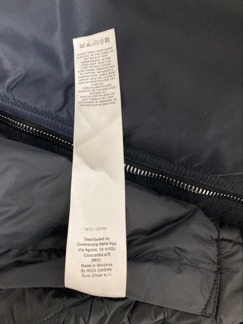 リックオウエンスRick Owens DRKSHDW ジャンボフライトMA-1