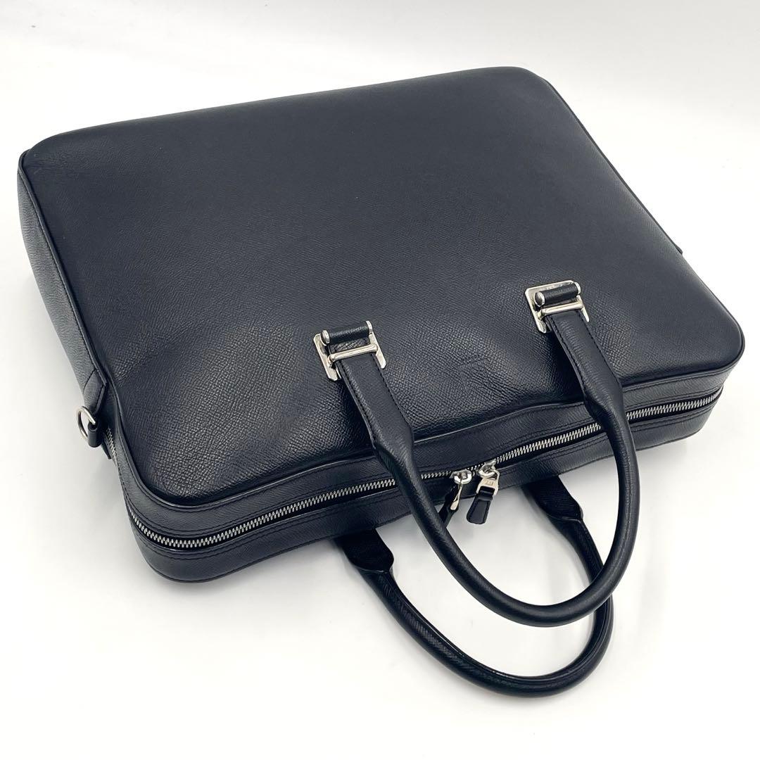 【定価27万】ダンヒル カドガン スリムシングル ドキュメントケース2way美品