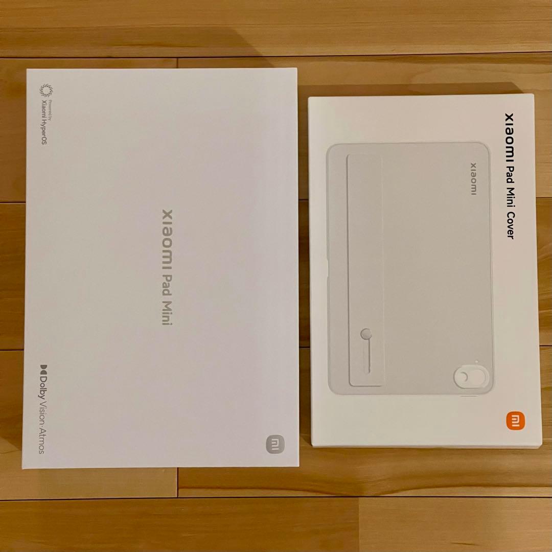 Xiaomi Pad Mini 8GB+ 256GB 保護フィルム、純正ケース付