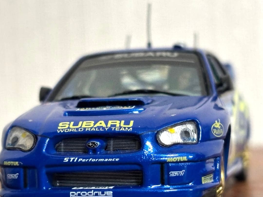 トミ.マキネン SUBARU WRX STI ミニカー ラリーカー仕様