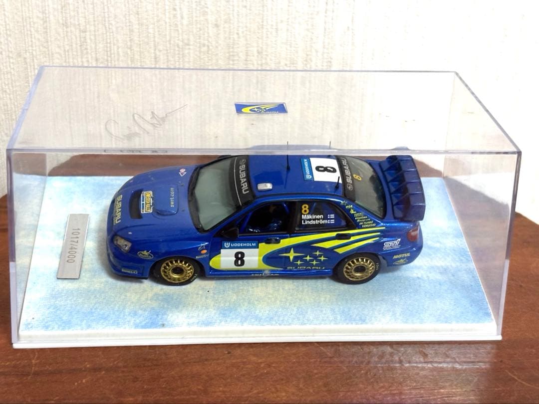 トミ.マキネン SUBARU WRX STI ミニカー ラリーカー仕様
