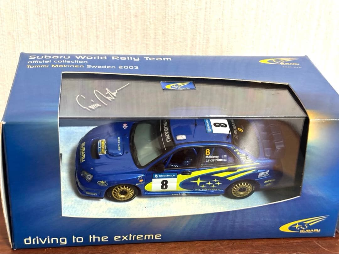 トミ.マキネン SUBARU WRX STI ミニカー ラリーカー仕様