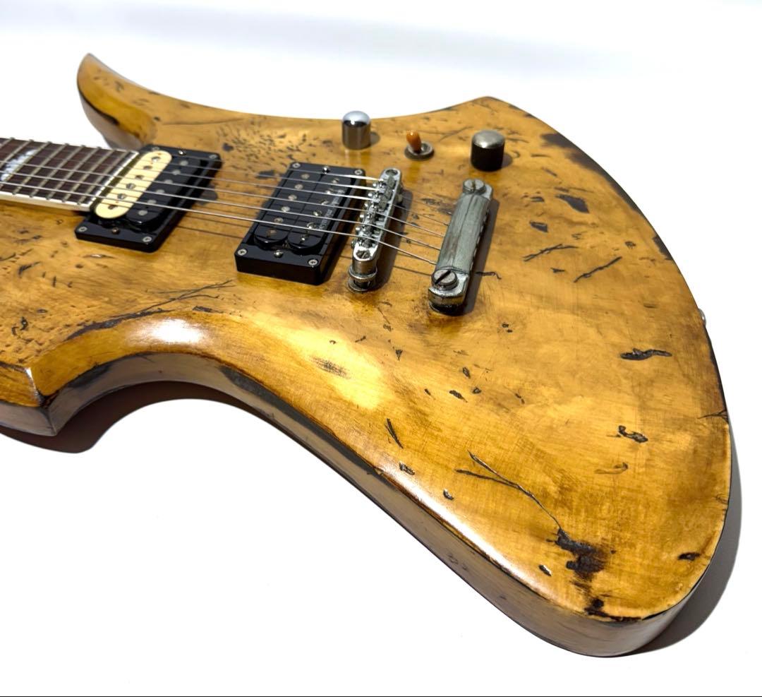 【レリック風】 Burny MockingBird バーニー エレキギター