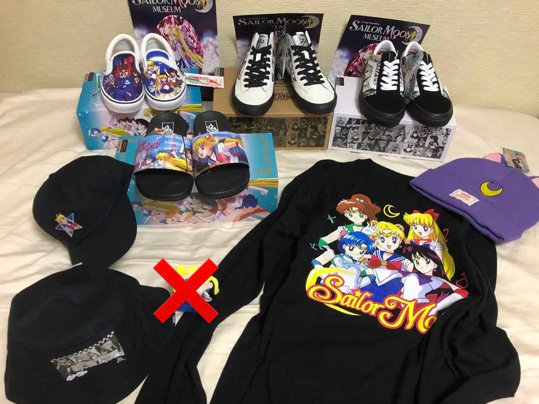 新品★セーラームーン×vans 全部売り14点　レア！希少！