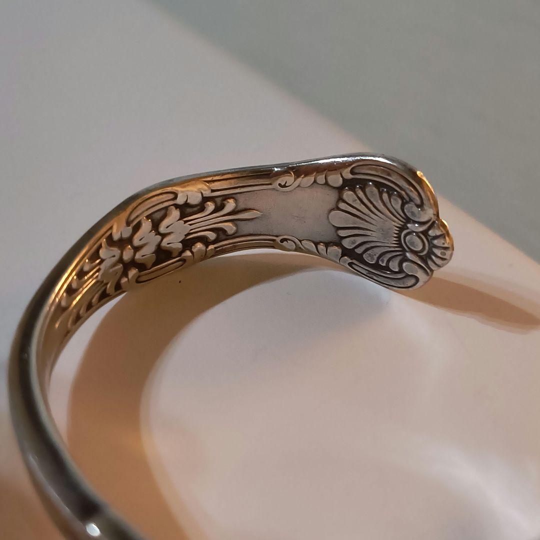 【Tiffany】オールド ティファニー シルバー フォーク バングル