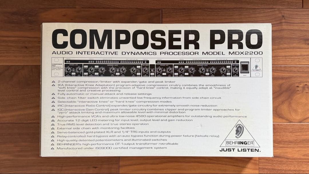 美品 / BEHRINGER Composer Pro MDX 2200