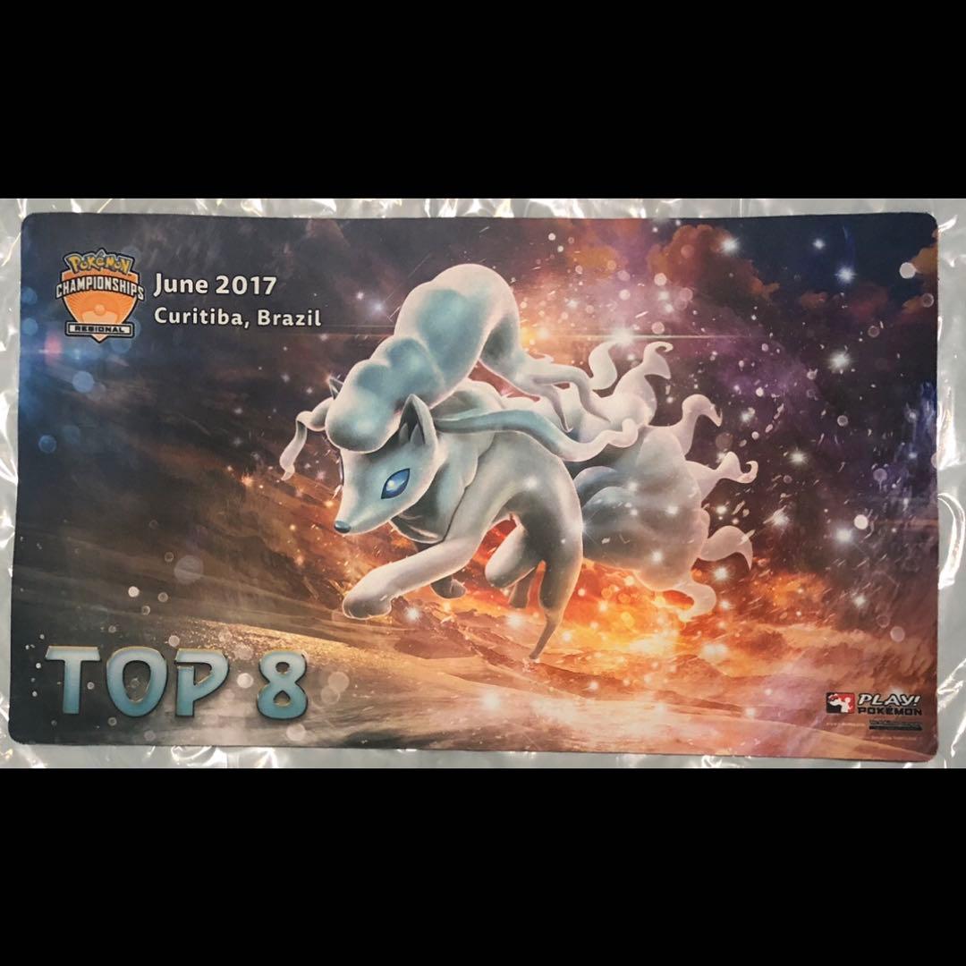 ポケモンカード プレイマット アローラキュウコン top8