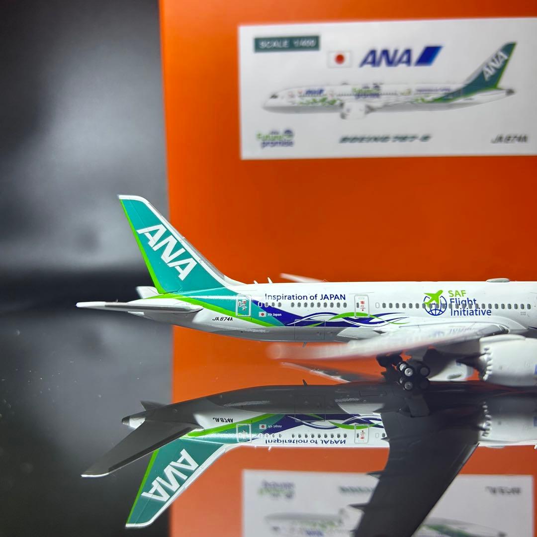 Jcwings ANA ボーイング787-9 JA754A 1/400