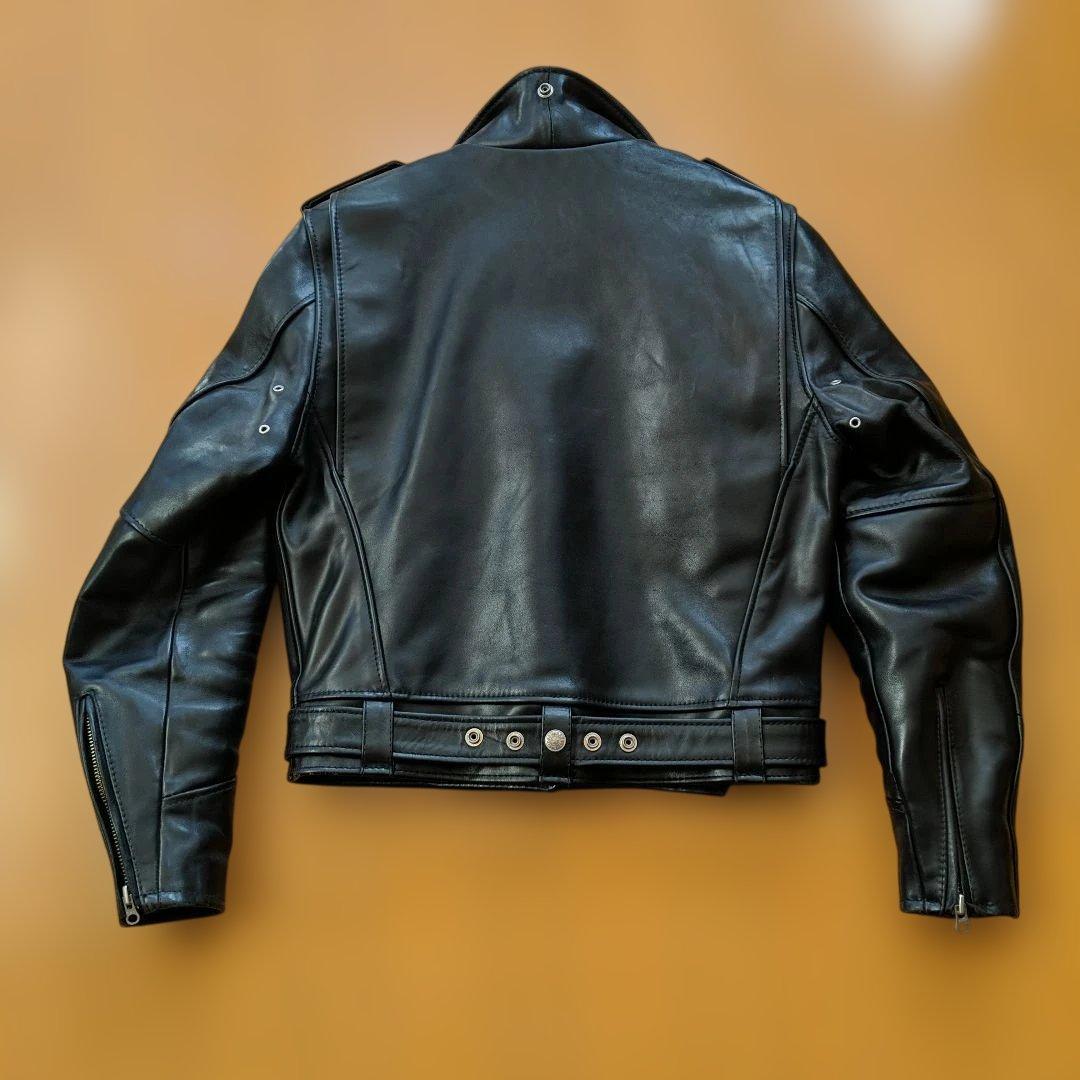 【馬皮★ ホースハイド】 本革 ポリスマンジャケット ハーレーダビッドソン M