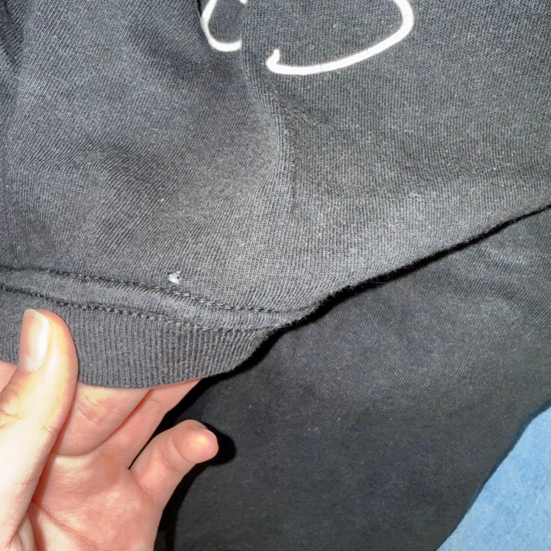 グラフィックプリント ブラック Tシャツ