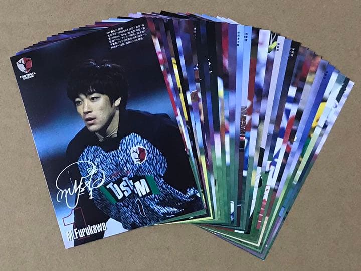 99年 鹿島アントラーズ プレイヤーズポストカード 32枚コンプリートセット