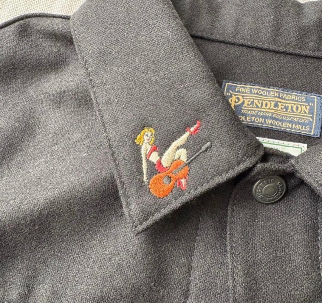 HYSTERIC GLAMOUR PENDLETON ブラックジャケット