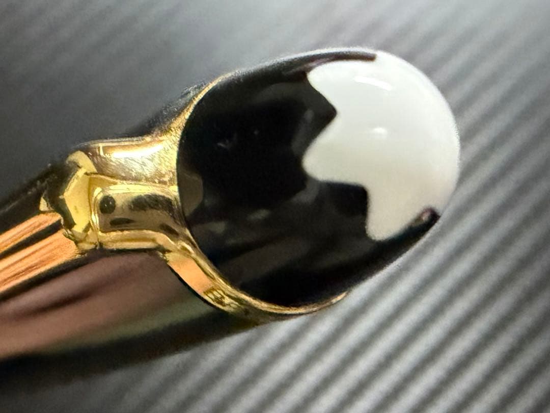 モンブラン マイスターシュテュック 144 ブラック 中白 M 中字 万年筆