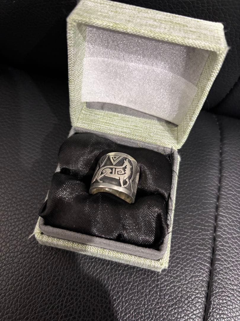 ベラタワホングバ　コヨーテ　ココペリ　モチーフリング　インディアンジュエリー