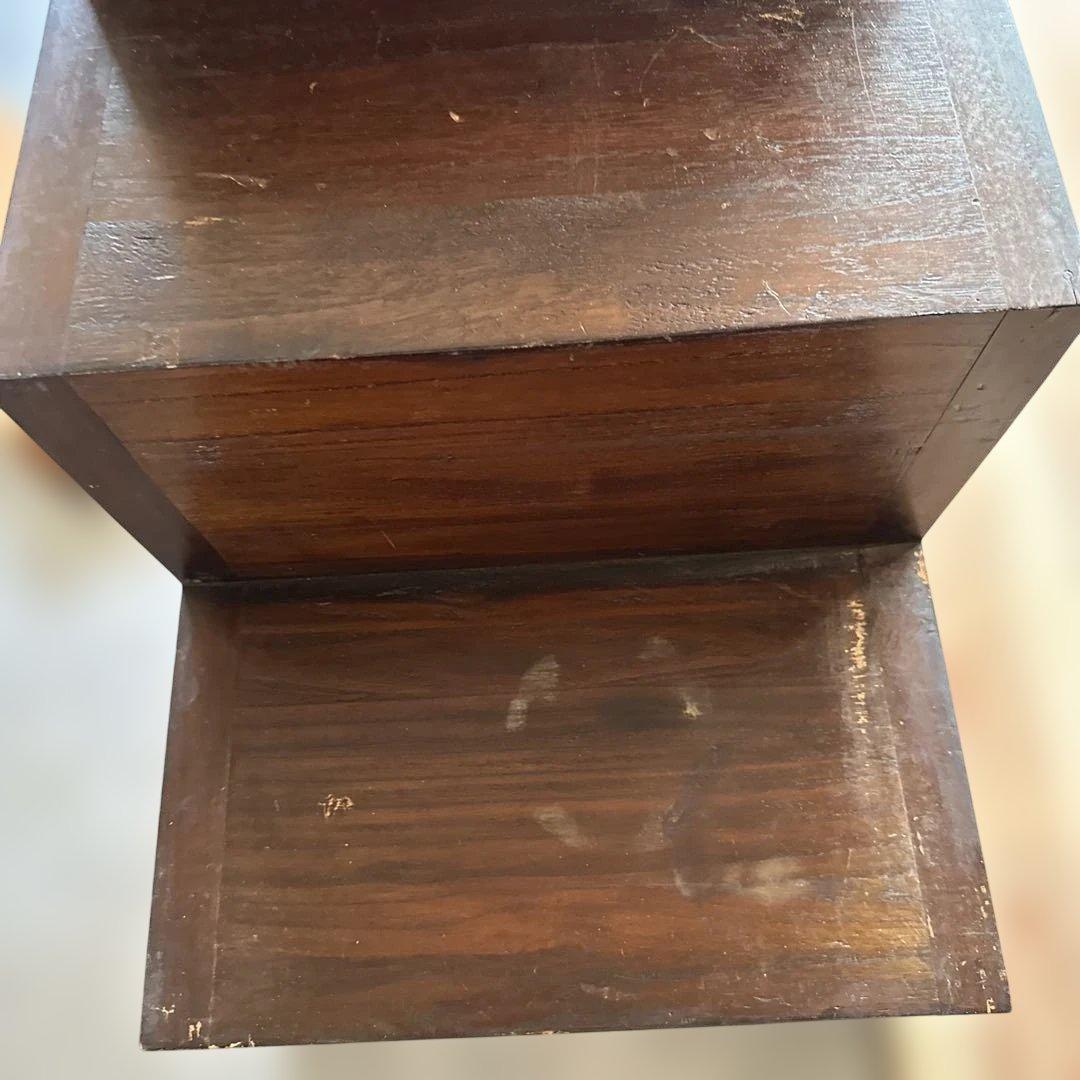 瞬間的衝撃お値下げ❣️ヴィンテージ　大型　木製階段箪笥 引き出し複数